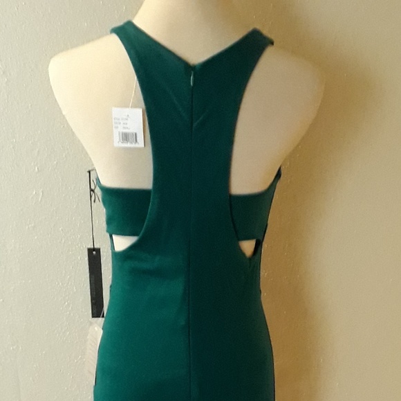 Felicity & Coco Dresses & Skirts - Felicity & Coco Cutout Knit Tank Dress Green S NWT